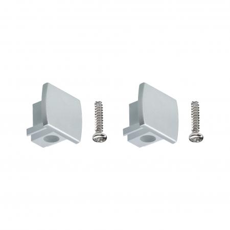 Paulmann 95496 URail Universal Endcap 2er Pack Chrom