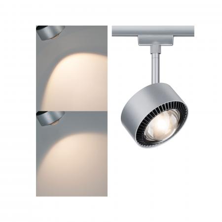 Paulmann 95519 URail Spot Aldan 9W Chrom/Schwarz dimmbar
