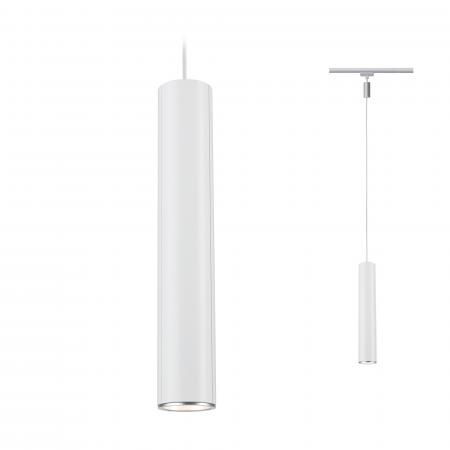 Paulmann 96958 URail Pendel Catalejo max10W GU10 Chrom matt/Weiß 230V Metall