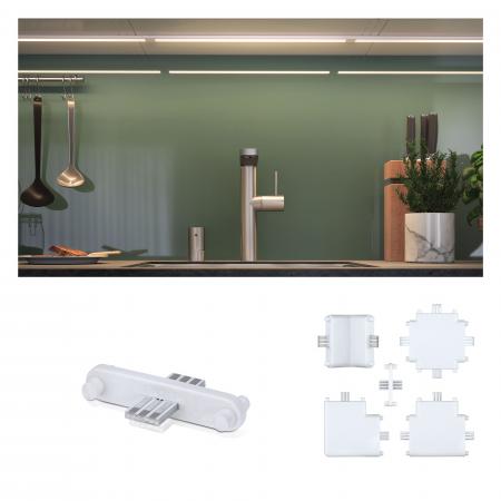 Paulmann 99992 Clever Connect Linien-Verbinder Border 12V Weiß matt/Kunststoff