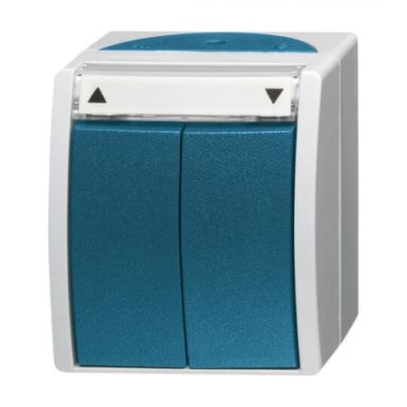 Busch-Jaeger 2621/4 W-53 Jalousietaster Wipptaster 1-polig
