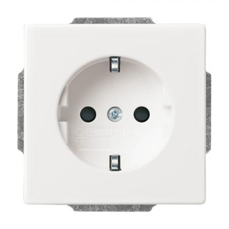 Busch-Jaeger 20 EUC-84 SCHUKO-Steckdosen-Einsatz Studioweiß Plattform 63 16 A