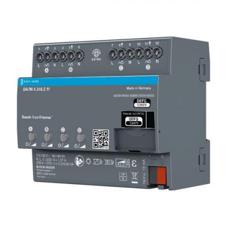 Busch-Jaeger DA/M.4.315.2.11 Dimmaktor 4-fach für Busch-free@home®