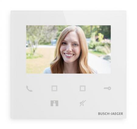 Busch-Jaeger M22401-W-03 Video-Innenstation 4,3", Wi-Fi, Busch-Welcome® 2-Draht, weiß
