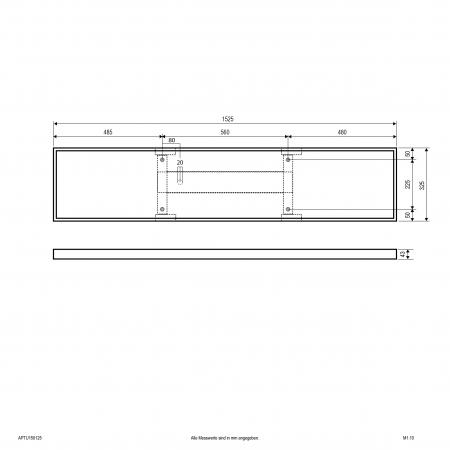 EVN LED Deckenanbaupanel APTU150125
