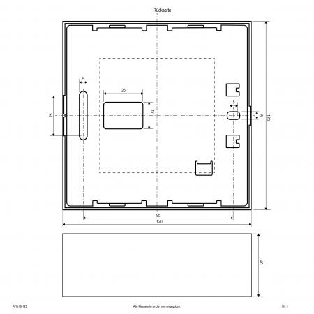 EVN LED Anbaupanel, dimmbar ATQ120125