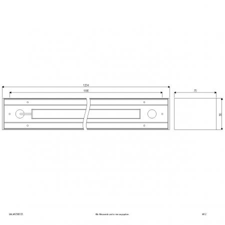 EVN LED Anbauleuchte direkt/indirekt, IP20 BALM12500125