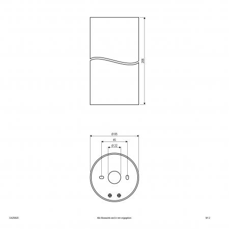 EVN LED Deckenanbauleuchte, IP20 CA250925