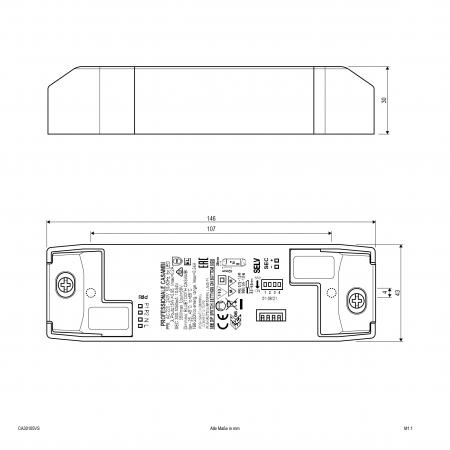EVN Casambi Dimmer-Empfänger inkl. Netzgerät CA30105VS