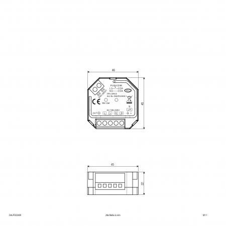 EVN DALI Dimmer 100-240V DALPD23400