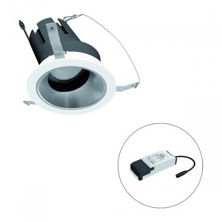 EVN F01R14AM1830L15P COB-LED Deckeneinbauleuchte 18W 3000K 2100lm 15° dimmbar Einbaudurchmesser 100mm