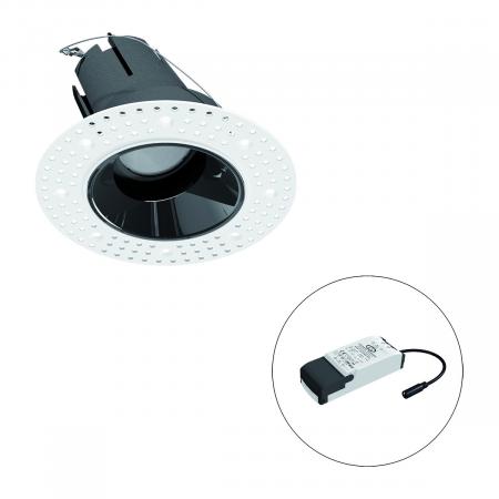 EVN F02R09AM1840L55P COB-LED Deckeneinbauleuchte 18W 4000K 1900lm 55° dimmbar Einbaudurchmesser 95 mm