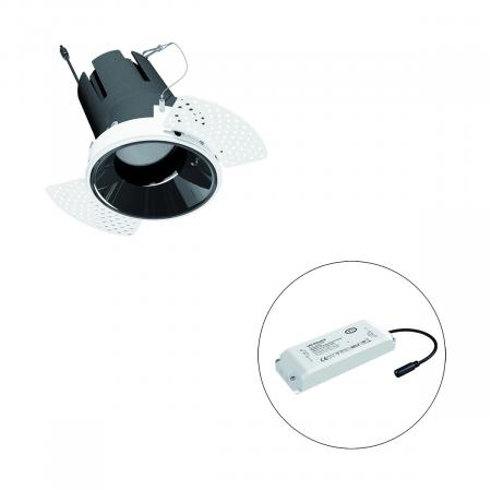 EVN F02R09AM2540L24P COB-LED Deckeneinbauleuchte 25W 4000K 3063lm 24° dimmbar Einbaudurchmesser 121 mm