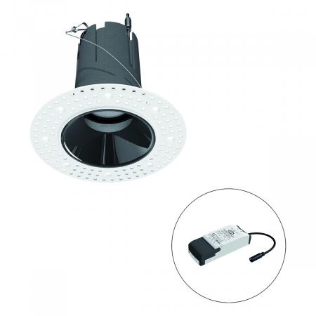 EVN F02R09SM1830L15P COB-LED Deckeneinbauleuchte 18W 3000K Warmweiß 2100lm dimmbar 15° Einbaudurchmesser 97mm