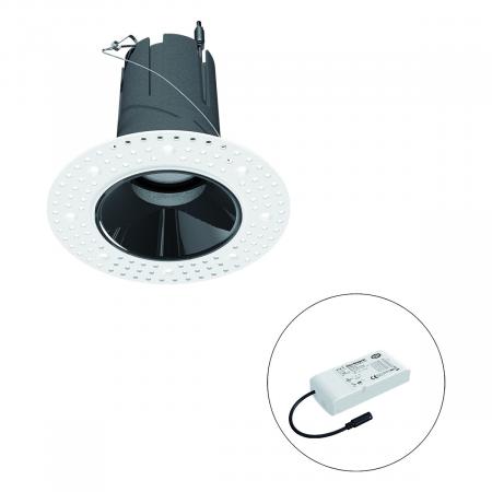EVN F02R09SM1830L38D COB-LED Deckeneinbauleuchte 18W 3000K 2100lm DALI dimmbar 38° Einbaudurchmesser 97 mm