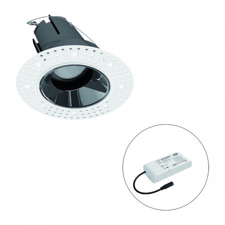 EVN F02R11AM1830L55D COB-LED Deckeneinbauleuchte 18W 3000K 2100lm DALI-2 55° Einbaudurchmesser 97 mm