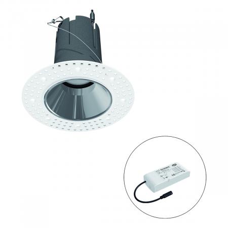 EVN F02R11SM1830L55D COB-LED Deckeneinbauleuchte 18 W 3000 K Warmweiß 2100 lm 55° Abstrahlwinkel Einbaudurchmesser 97 mm