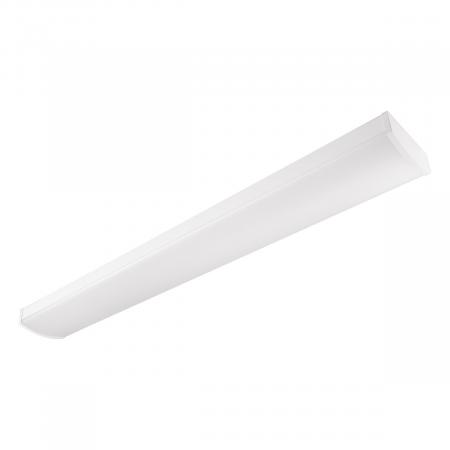 EVN FLD120125 LED Anbaupanel 1200x164 mm IP54 DALI-2 4550–4900 lm 3000/4000 K 105°