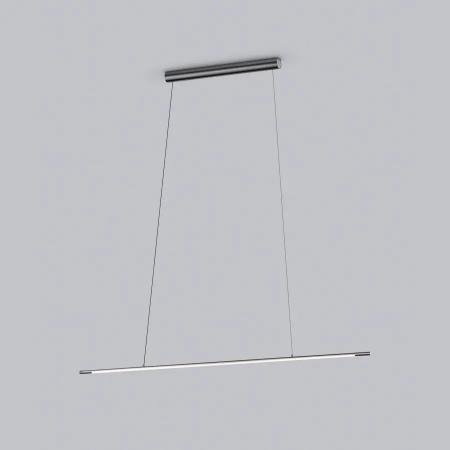Helestra LEDA LED Pendelleuchte 12 W 960 lm 2700 K Warmweiß CASAMBI Smart 133 cm Titangrau