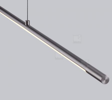 Helestra LEDA LED Pendelleuchte 14 W 1120 lm 2700 K Warmweiß CASAMBI Smart 155 cm Titangrau