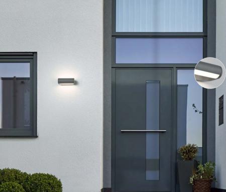 Helestra LED Wandleuchte LUZ mattschwarz
