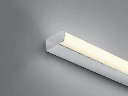 Helestra PONTO-S LED Spiegelleuchte 60 cm 12W 3000–4000 K Warmweiß/Neutralweiß 980 lm IP44 Chrom