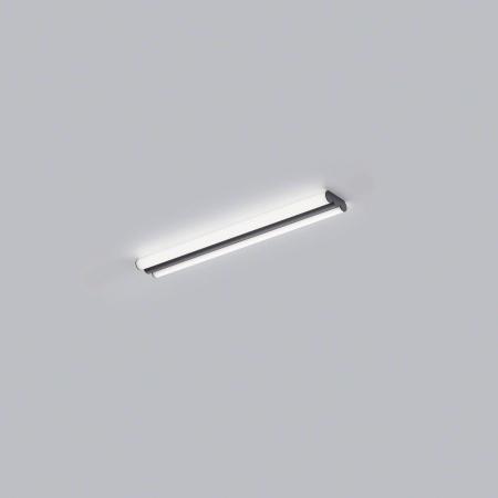 Helestra LOOM LED Wand-/Deckenleuchte 24W 3000–4000 K Warmweiß/Neutralweiß 2170 lm IP44 60 cm Mattschwarz