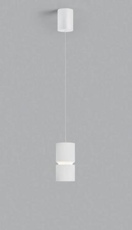 Helestra ROK LED-Pendelleuchte 10W 1020lm 2700K warmweiß mattweiß dimmbar