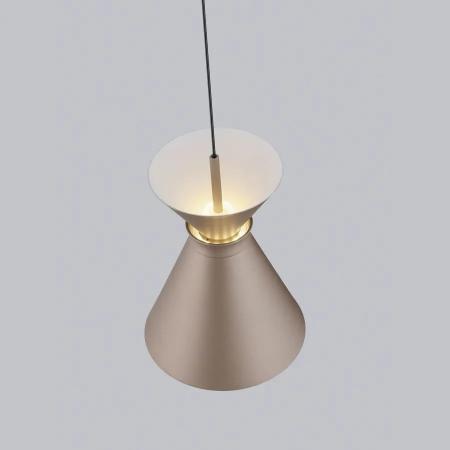 3-flammige Helestra LUK LED Pendelleuchte 30 W 2160 lm 2700 K Warmweiß CASAMBI Smart 33 cm Coffee