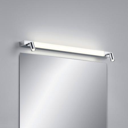 HELESTRA NERO LED Wand- und Spiegelleuchte 12 W 1150 lm 3000/4000 K Ra 90 230 V IP44 Chrom nicht dimmbar