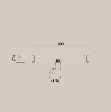 HELESTRA NERO LED Wand- und Spiegelleuchte 12 W 1150 lm 3000/4000 K Ra 90 230 V IP44 Chrom nicht dimmbar