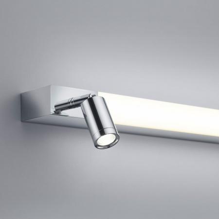 HELESTRA NERO LED Wand- und Spiegelleuchte 12 W 1150 lm 3000/4000 K Ra 90 230 V IP44 Chrom nicht dimmbar
