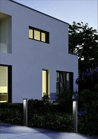 Helestra SKY A192401.93 LED-Pollerleuchte 12 W 3000 K Warmweiß, Graphit, 760 lm, IP65