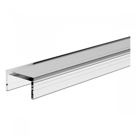 EVN Abdeckung für Aluminium-Profil, klar KAK500