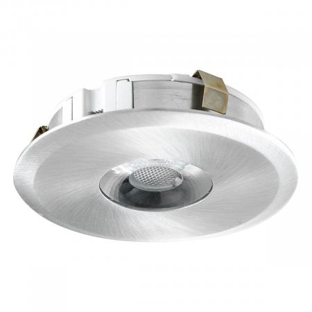EVN L23061302 LED Deckeneinbauleuchte Aluminium Ø82 mm Einbaudurchmesser 68 mm