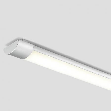 90cm EVN LED Anbauleuchte silber IP20 3000K 28W 2565lm - sehr helles warmweißes Licht