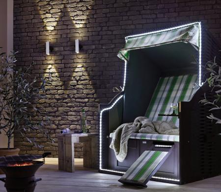 BIOLEDEX 5m LED Streifen neutralweiss wasserdicht IP65 Outdoor & Bad