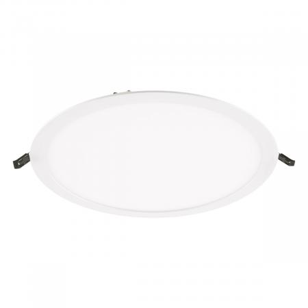 EVN LED Einbaupanel LPDR400125 | 30 W | 3600–3750 lm | 3000–4000 K | Ø 400 mm | DALI/DALI-2 Push-L dimmbar | Einbaudurchmesser 385 mm