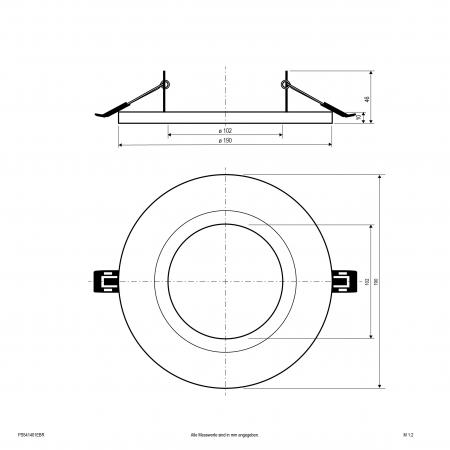 EVN Reduzierring für PERFORMA100 PS541401EBR