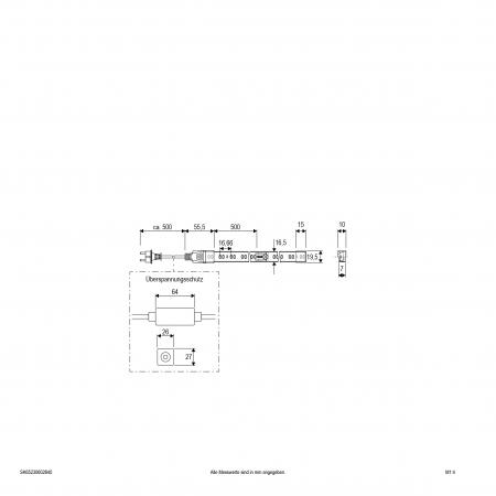 EVN Hochvolt LED-Strip mit Konturenstecker SK65230602840