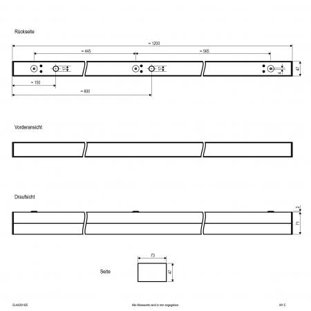 EVN LED-Wandleuchte, IP44 SL44381425
