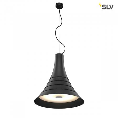 SLV 1000435 BATO 45 PD LED Indoor Pendelleuchte schwarz LED 2700K