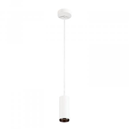 SLV 1004151 NUMINOS PD PHASE S Indoor LED Pendelleuchte weiß/schwarz 2700K 36°