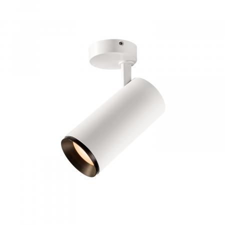 SLV 1004302 NUMINOS SPOT PHASE L Indoor LED Deckenaufbauleuchte weiß/schwarz 3000K 24°