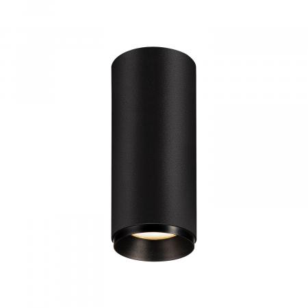 SLV 1004420 NUMINOS CL DALI S Indoor LED Deckenaufbauleuchte schwarz/schwarz 3000K 60°