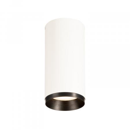 SLV 1004527 NUMINOS CL DALI M Indoor LED Deckenaufbauleuchte weiß/schwarz 4000K 36°