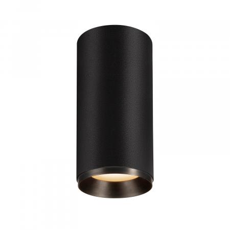 SLV 1004610 NUMINOS CL DALI L Indoor LED Deckenaufbauleuchte schwarz/schwarz 3000K 24°
