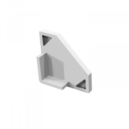 SLV 1004894 GRAZIA 10 EDGE Endkappe weiß