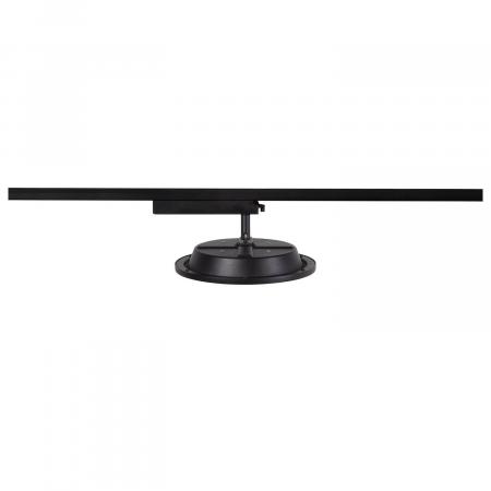 SLV 1004935 PANEL TRACK round 200mm 1 Phasen Spot schwarz 18W 3000K