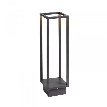 SLV 1005442 QUADRULO Mobile Wegeleuchte anthrazit 230V Anschluß